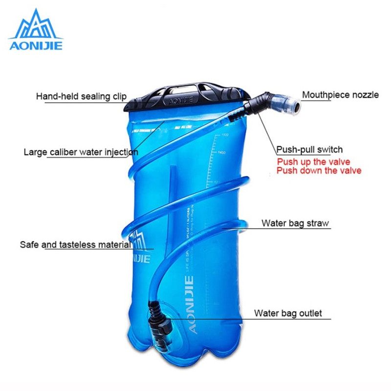 Jual Botol Minum Lari Aonijie Water Bladder Bag 1500Ml Blue Original Sd16 - 1500Ml - v3.ncrsport.com